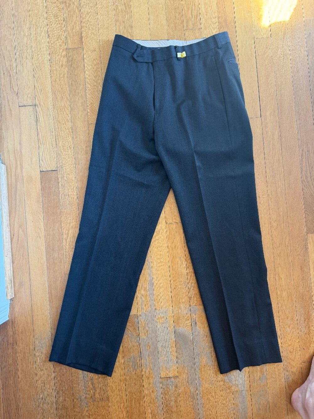 Brooks Brothers 1818 Madison Wool Pants 33x32 Medium Charcoal Gray